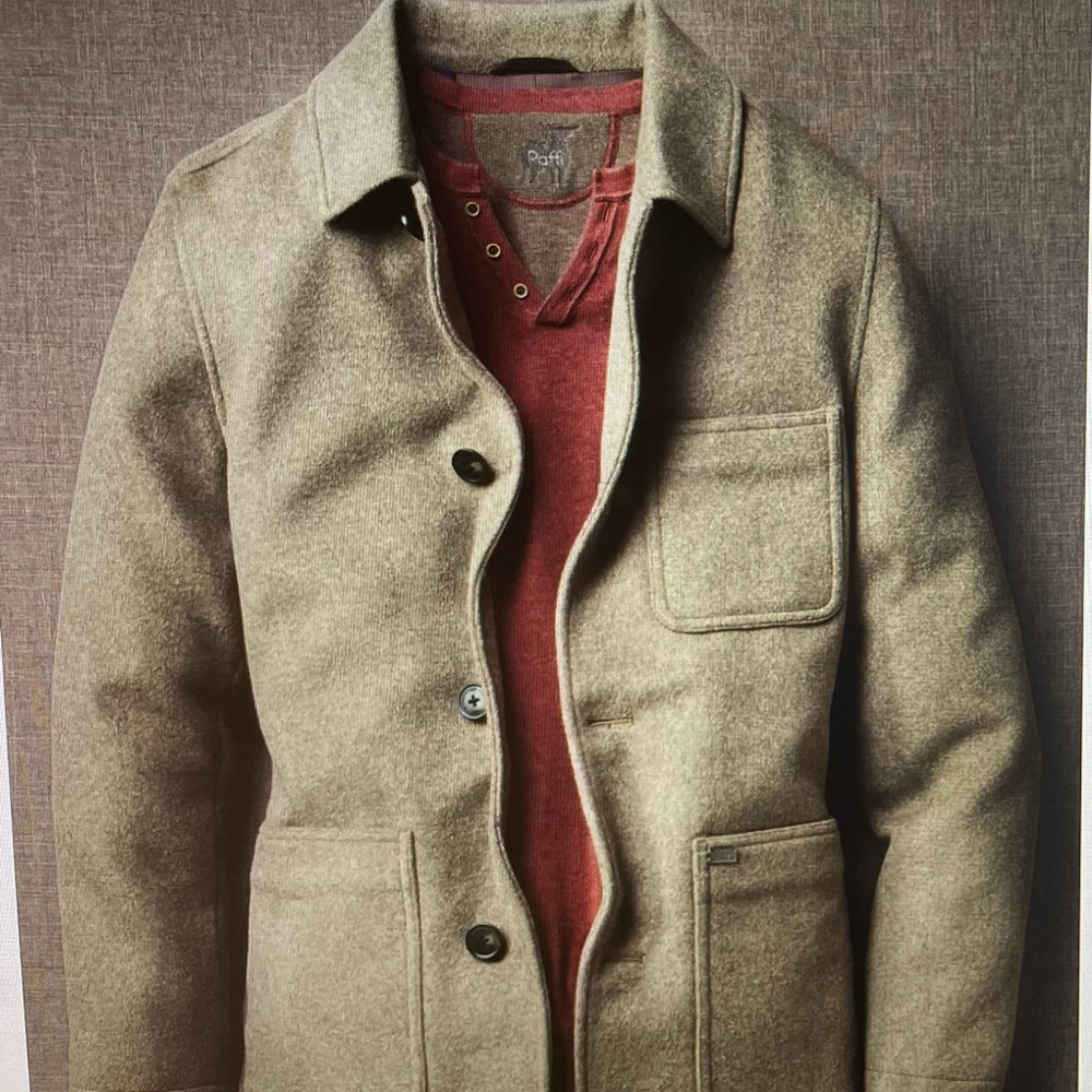 Hart Schaffner Marx Wool Blend Chore Coat